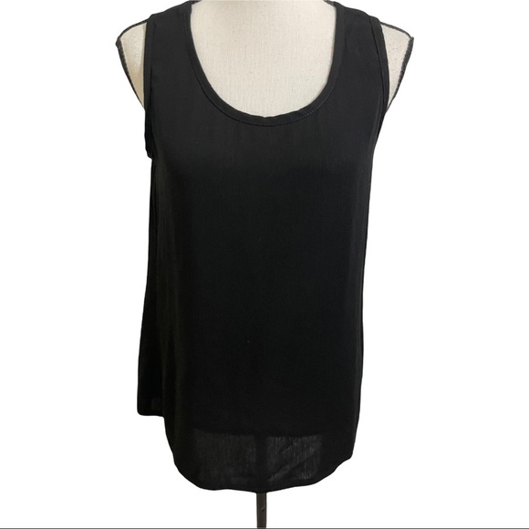 Nomadic Traders womens blouse size small Rayon semi sheer hi low style b… - Picture 8 of 11